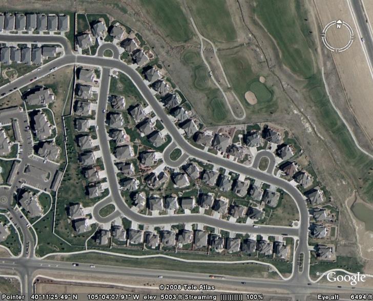 overhead view of The Reserve